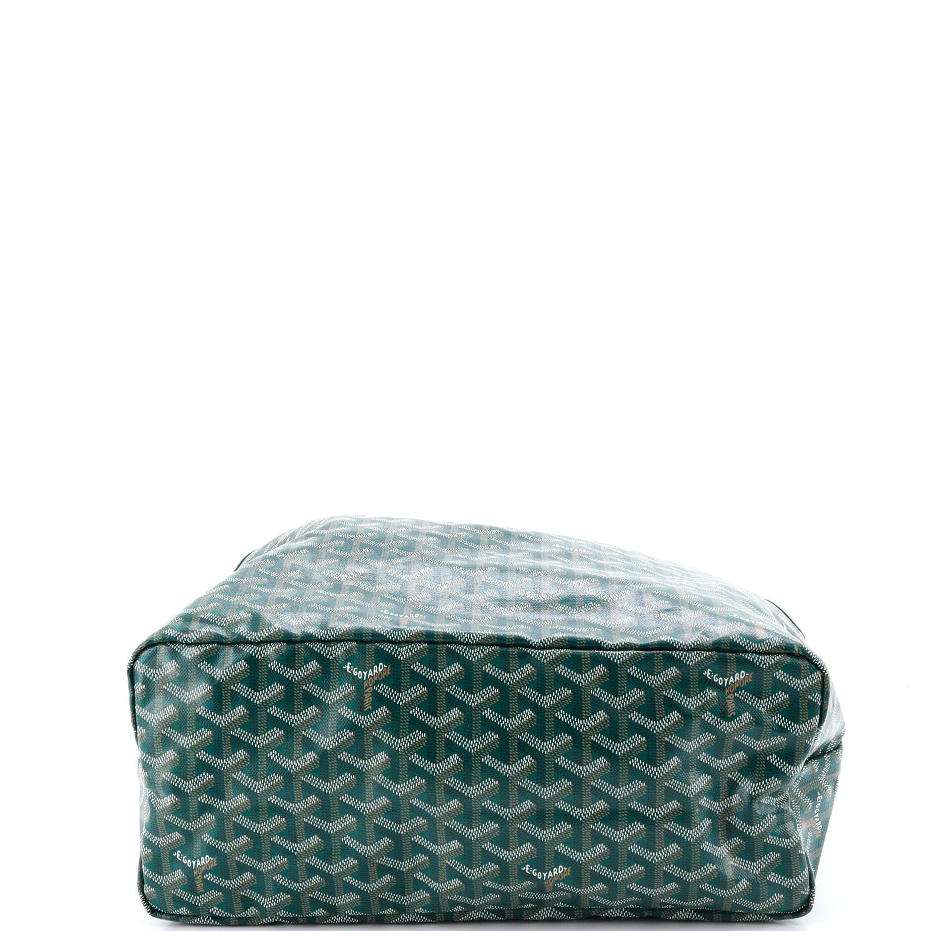 Pre-Owned Goyard Saint Louis Tote Coated Canvas PM, Alternate, color, Green