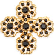 Kenneth Jay Lane Flower Cluster Brooch