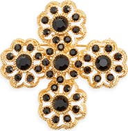Kenneth Jay Lane Flower Cluster Brooch