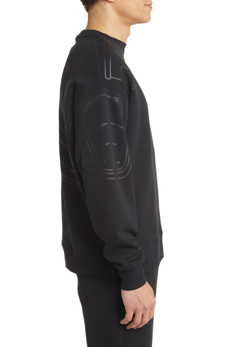 BOSS x NFL Blitz Crewneck Sweatshirt, Alternate, color, 