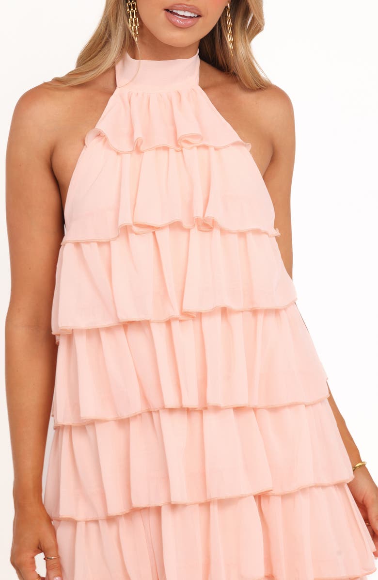 Petal & Pup Zoella Ruffle Tiered Maxi Dress, Alternate, color, 