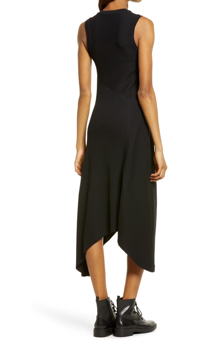 AllSaints Gia Sleeveless Rib Maxi Dress, Alternate, color,