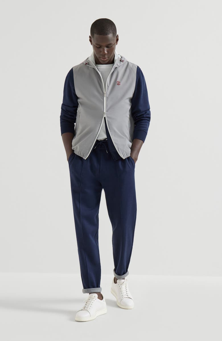 Brunello Cucinelli Vest, Alternate, color, Grey