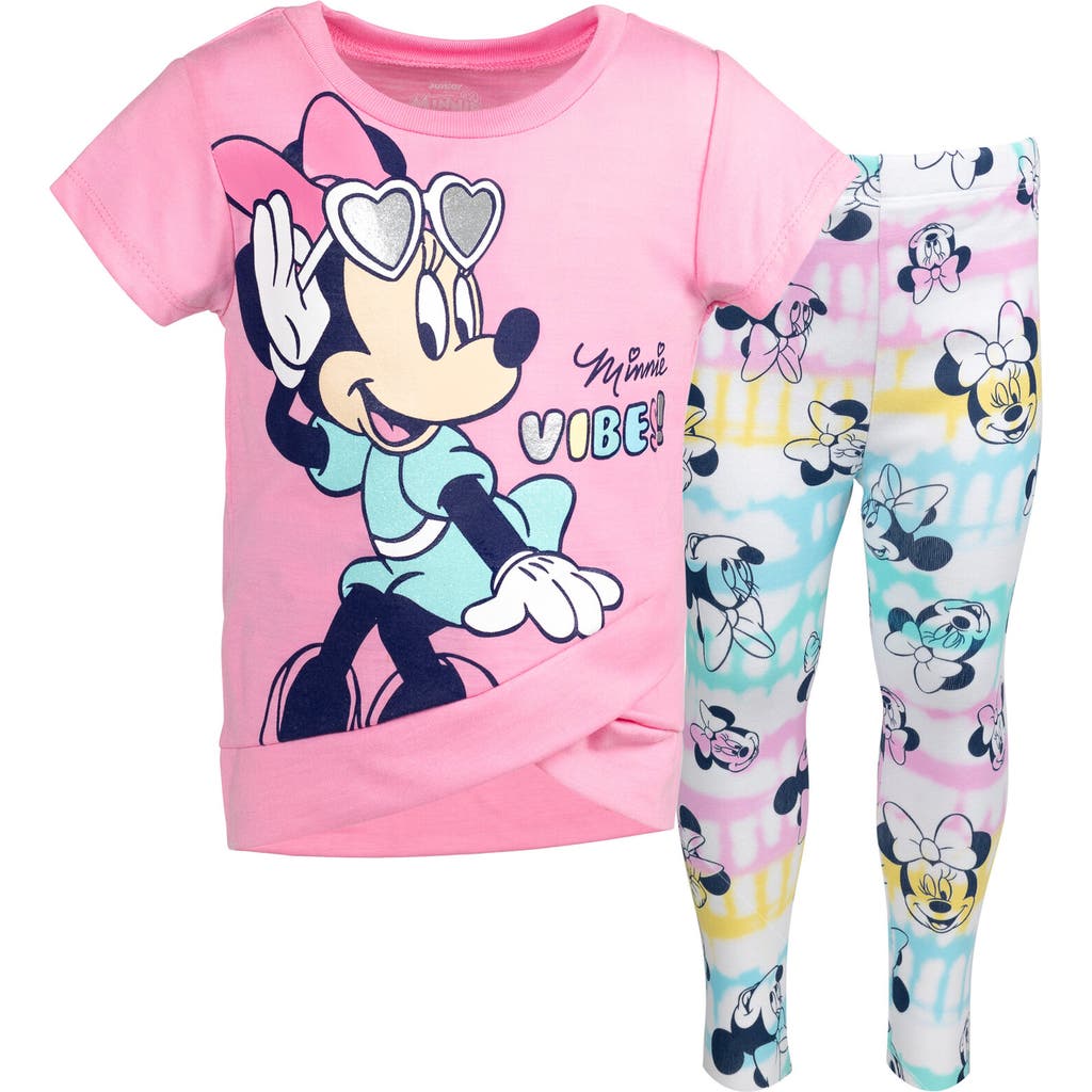 Disney T-shirt & Leggings Set In Multi