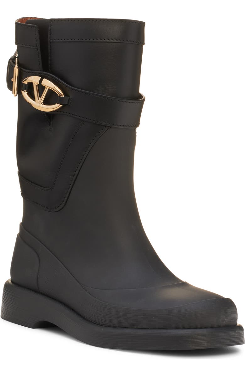 Valentino Garavani VLOGO Bold Waterproof Rain Boot, Main, color,