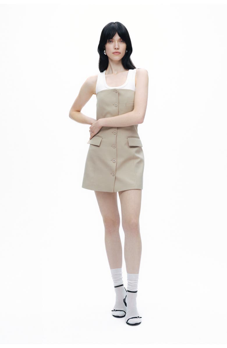 Nocturne Strapless Mini Dress, Alternate, color, 