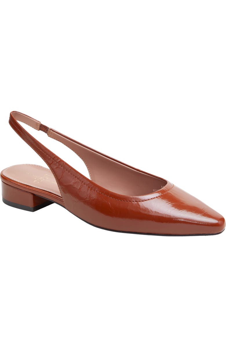 Linea Paolo Cielo Slingback Pump, Main, color, Milk Chocolate