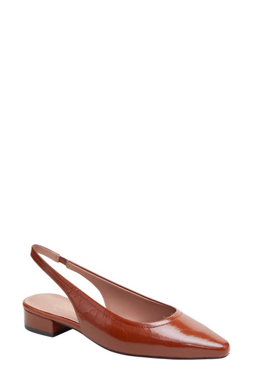 Linea Paolo Cielo Slingback Pump In Brown