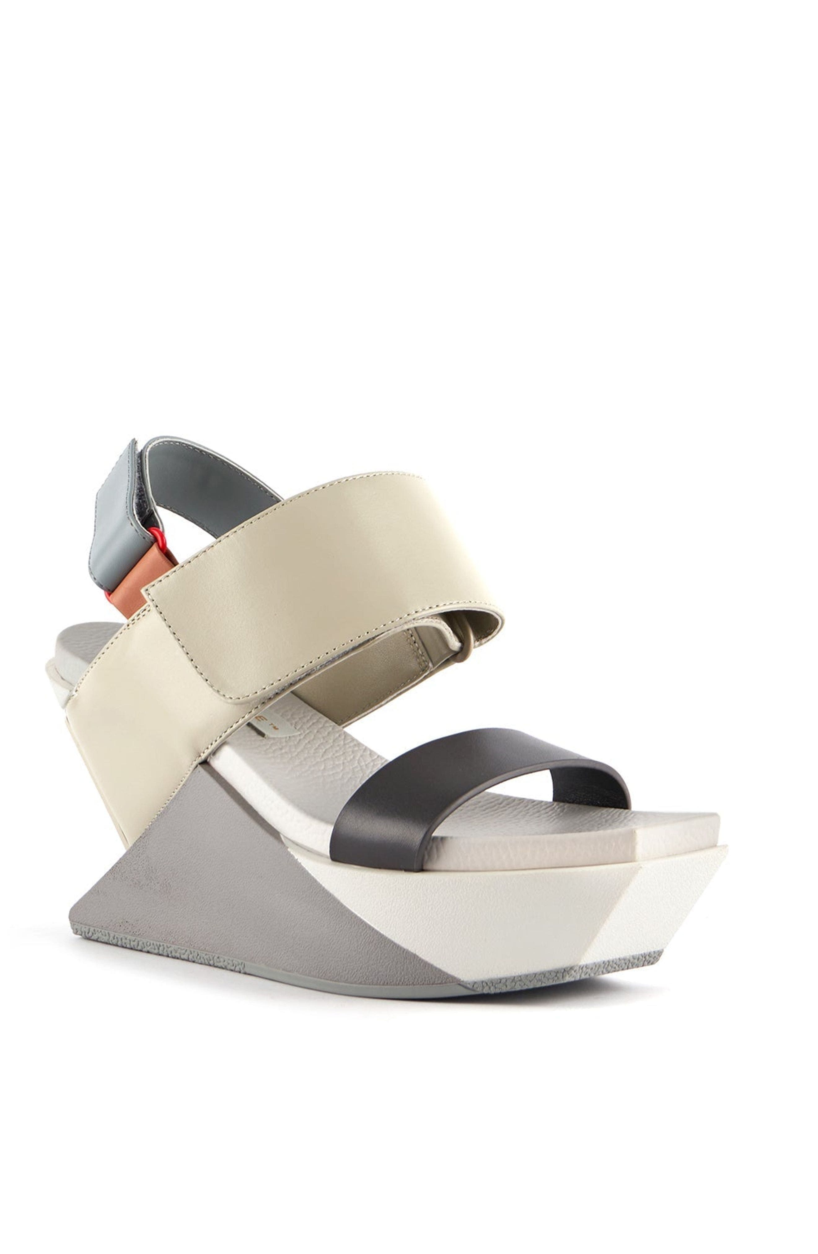 Delta Wedge Sandal, Alternate, color, Neutrals