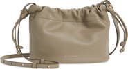 Strathberry Drawstring Leather Crossbody Bag