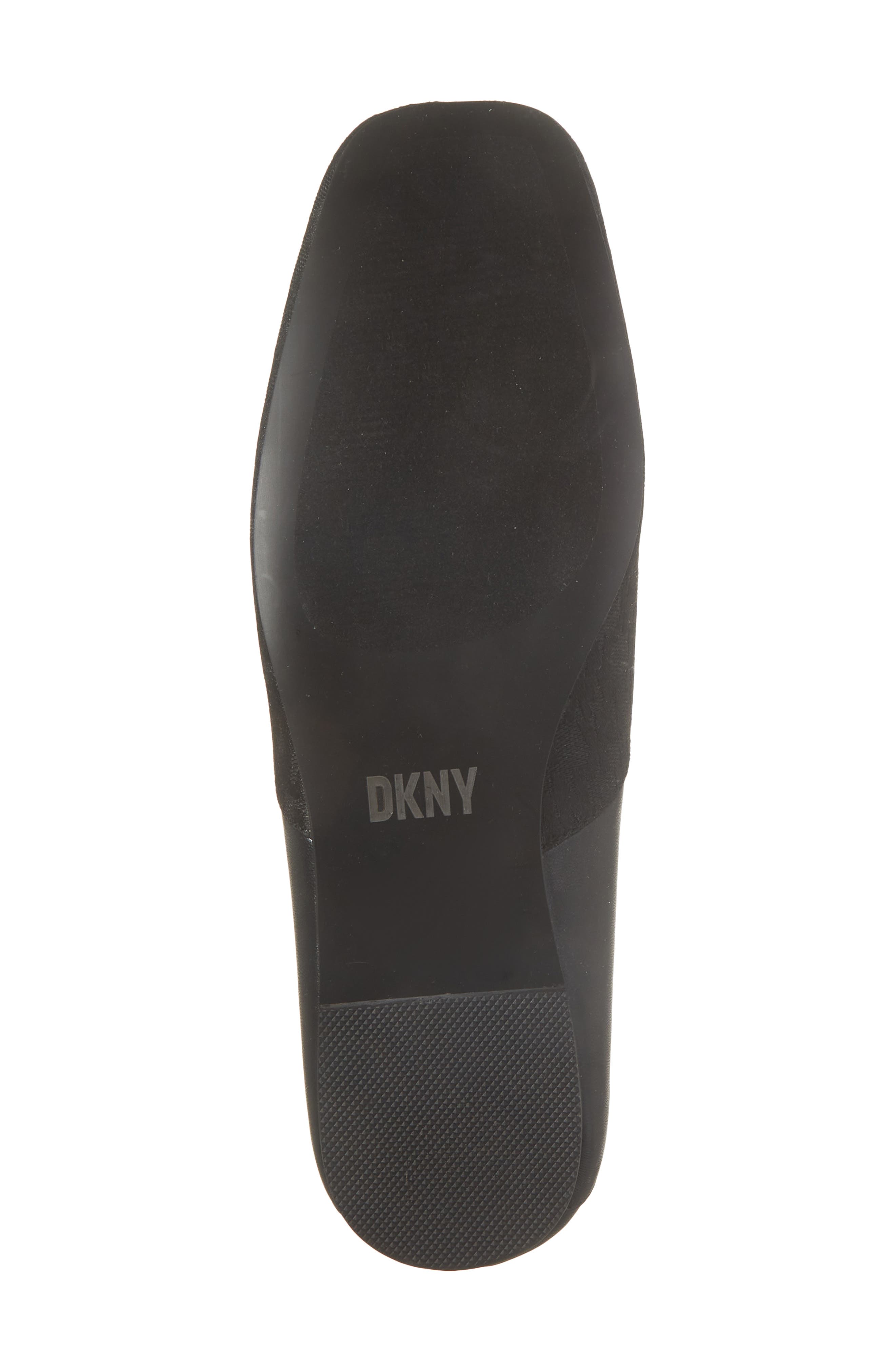 DKNY Fabrice Logo Jacquard Flat, Alternate, color, Black