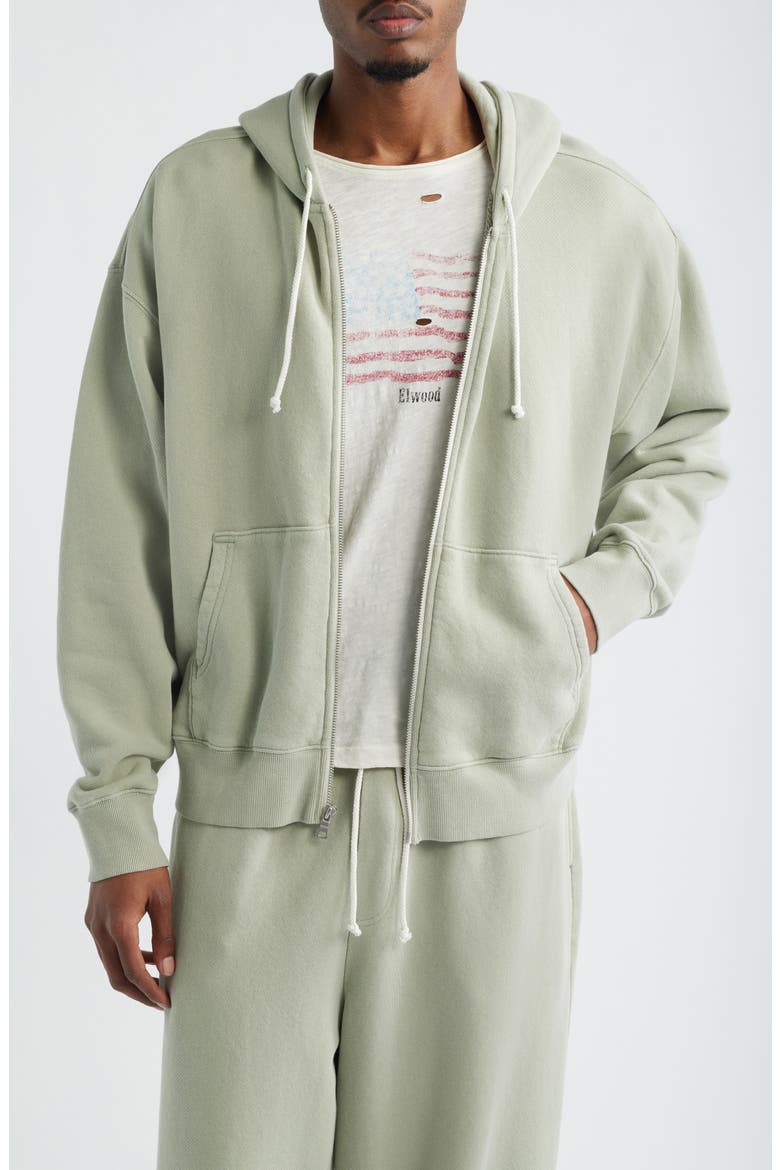 【yo BIOTOP】cotton zip hoodie Organic Cotton Zip Hoodie (Men) | Nordstrom