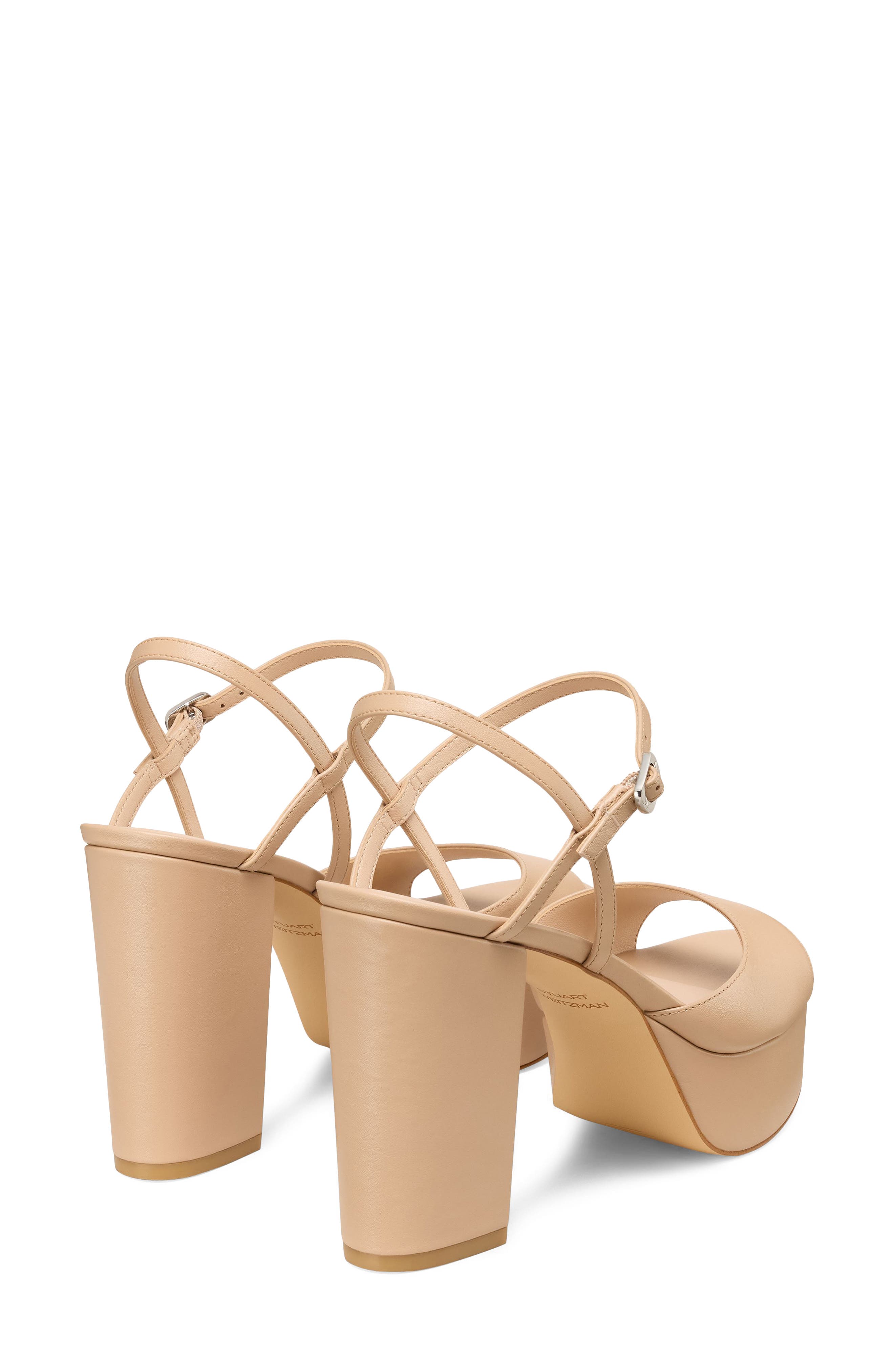 Ingrid Platform Sandal, Alternate, color, BAMBINA