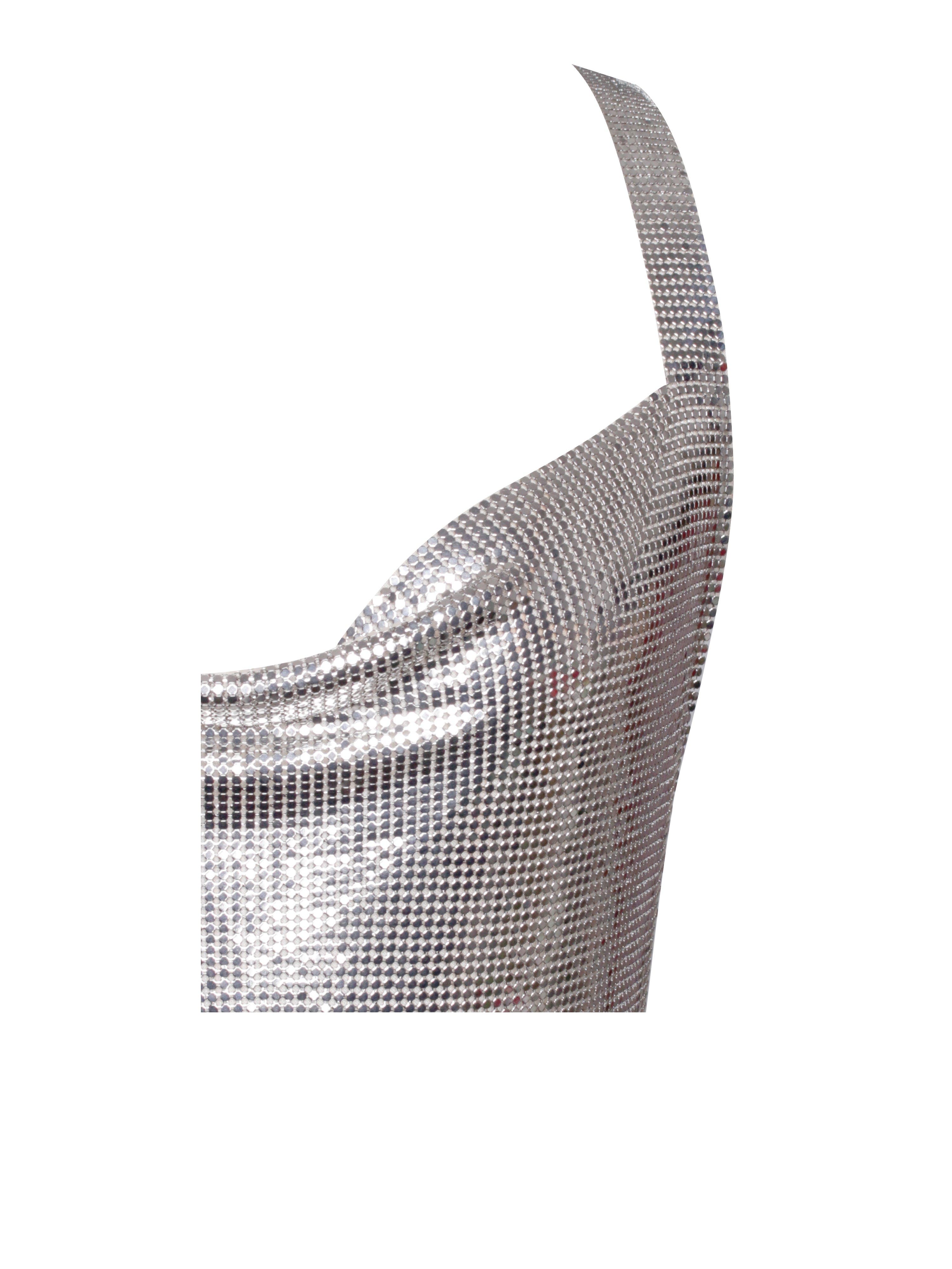 serenity silver copper mesh dress Serenity Copper Mesh Dress (Women)