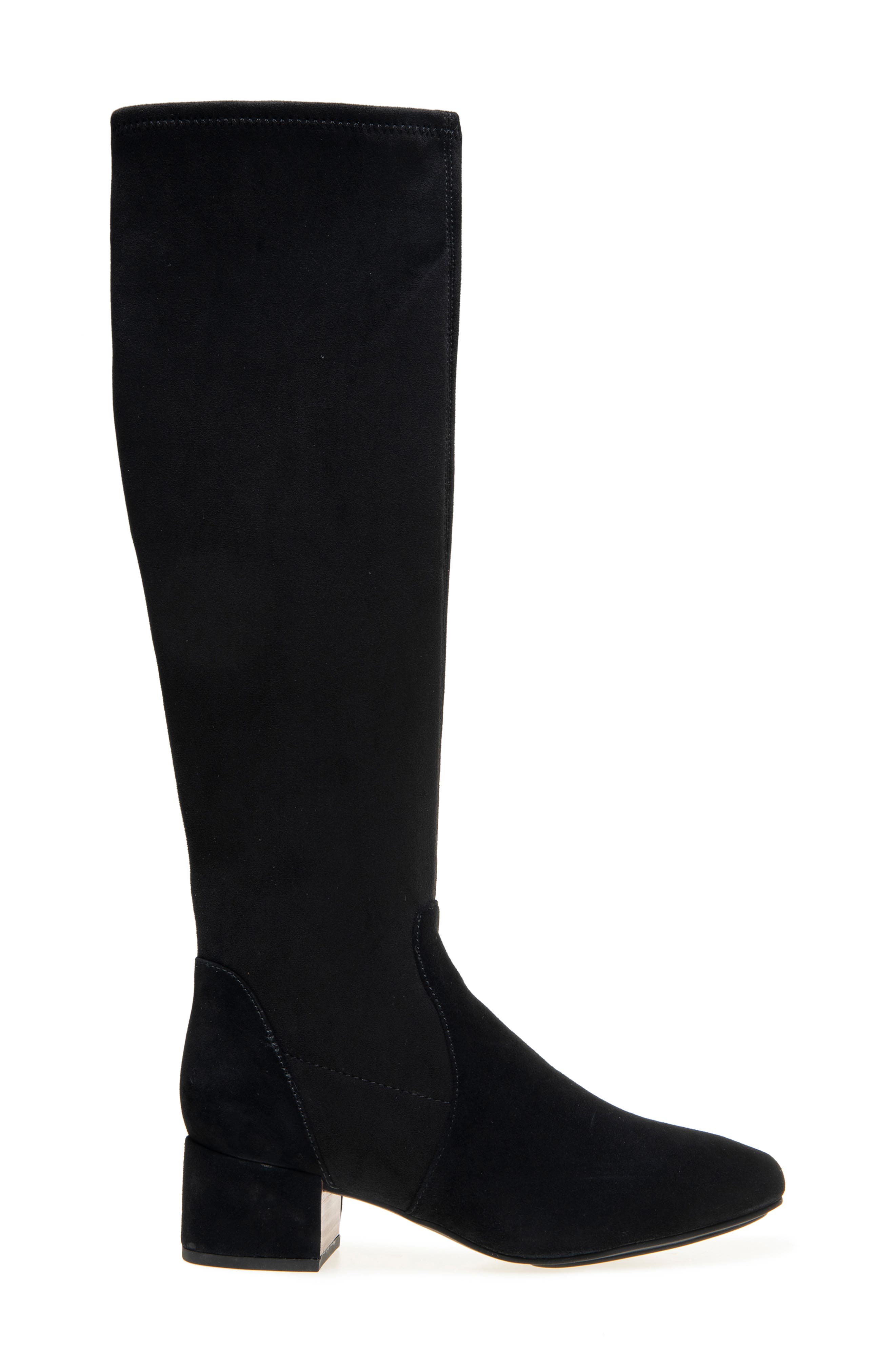 Ella Knee High Boot, Alternate, color, BLACK