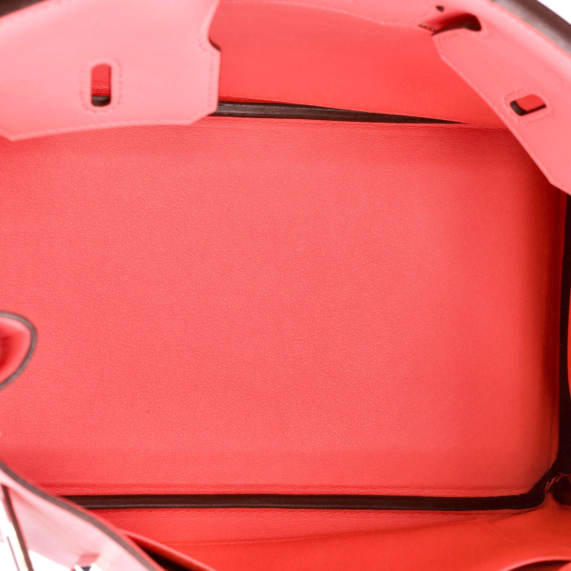 Pre-Owned Hermes Birkin Handbag Pink Swift with Palladium Hardware 25, Alternate, color, 