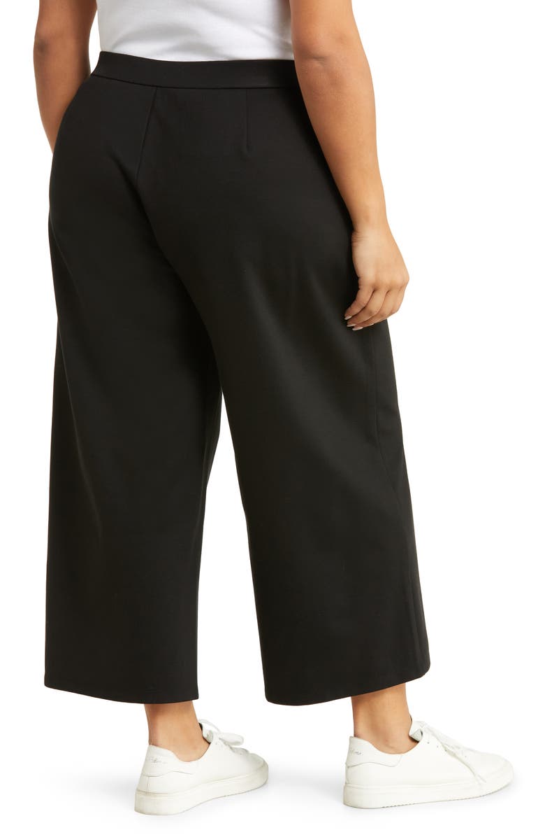 Eileen Fisher High Waist Crop Wide Leg Pants, Alternate, color, 