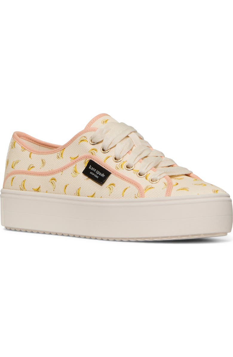 Kate Spade New York banana platform sneaker, Main, color,
