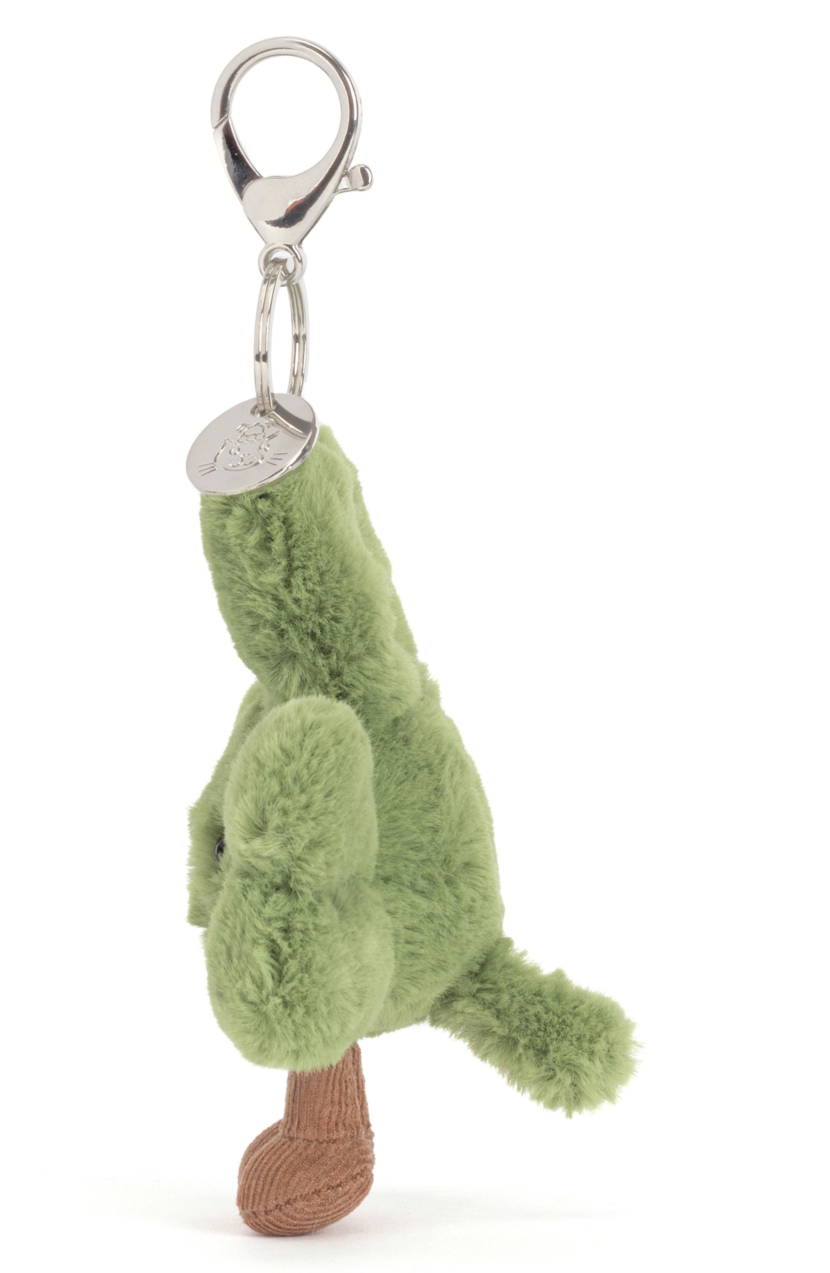 Amuseables Siofra Shamrock Bag Charm, Alternate, color, GREEN