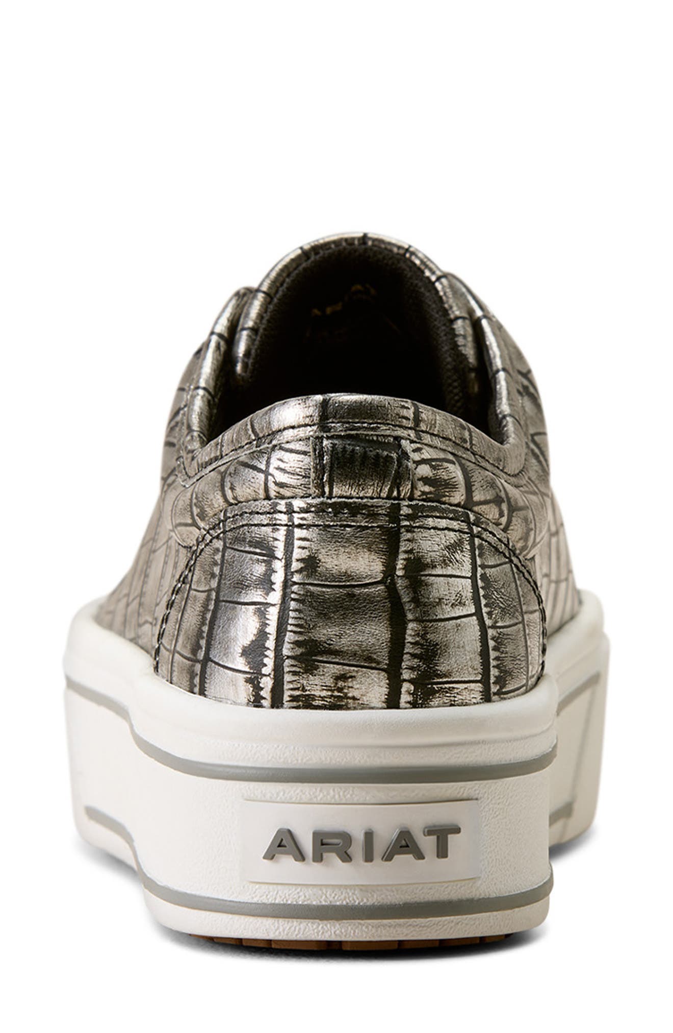 Ariat Skylar Croc Embossed Leather Sneaker (Women) | Nordstrom