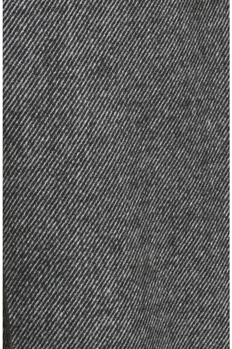 GREY Jason Wu Pleated Flannel Pants, Alternate, color, TIN GREY/ BLACK