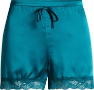 Etam Milky Silk Pajama Shorts