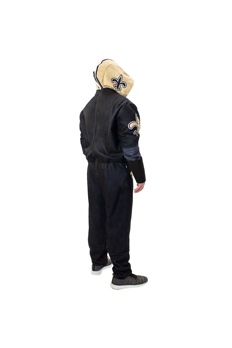 Men's Black New Orleans Saints Game Day Costume, Alternate, color, Black