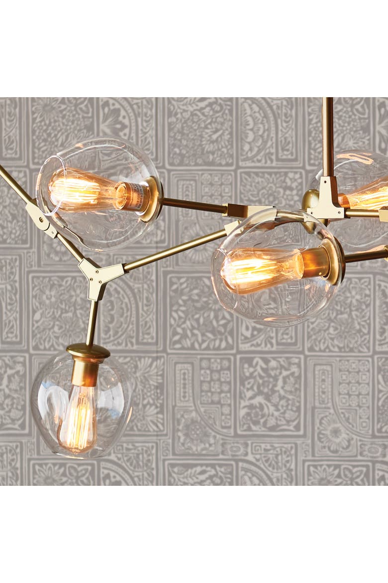 Daniella Globe Chandelier, Alternate, color, Gold
