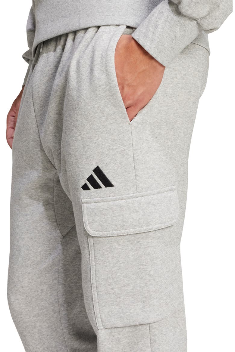 Essentials Feelcozy Fleece Pants, Alternate, color, MGREYH/BLA