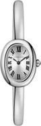 Alfred Sung Two-Hand Quartz Oval Bracelet Watch, 30mm
