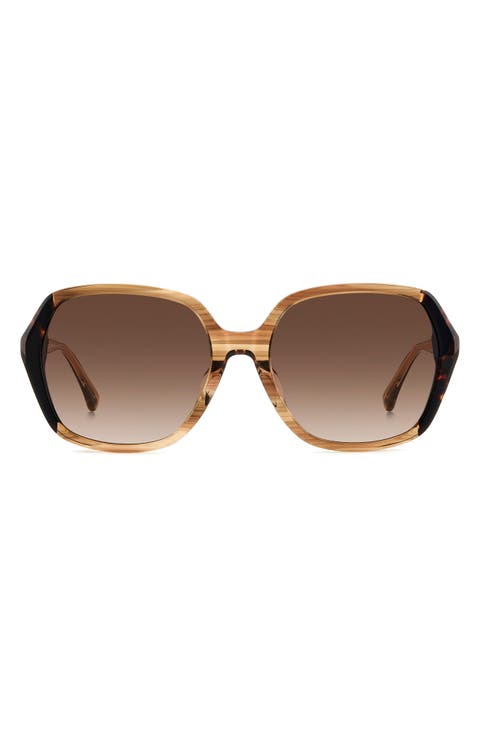 57mm ellery butterfly sunglasses