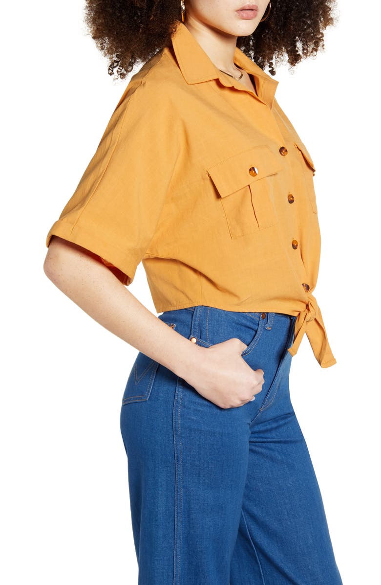 Band of Gypsies Tucson Button Front Top, Alternate, color, 