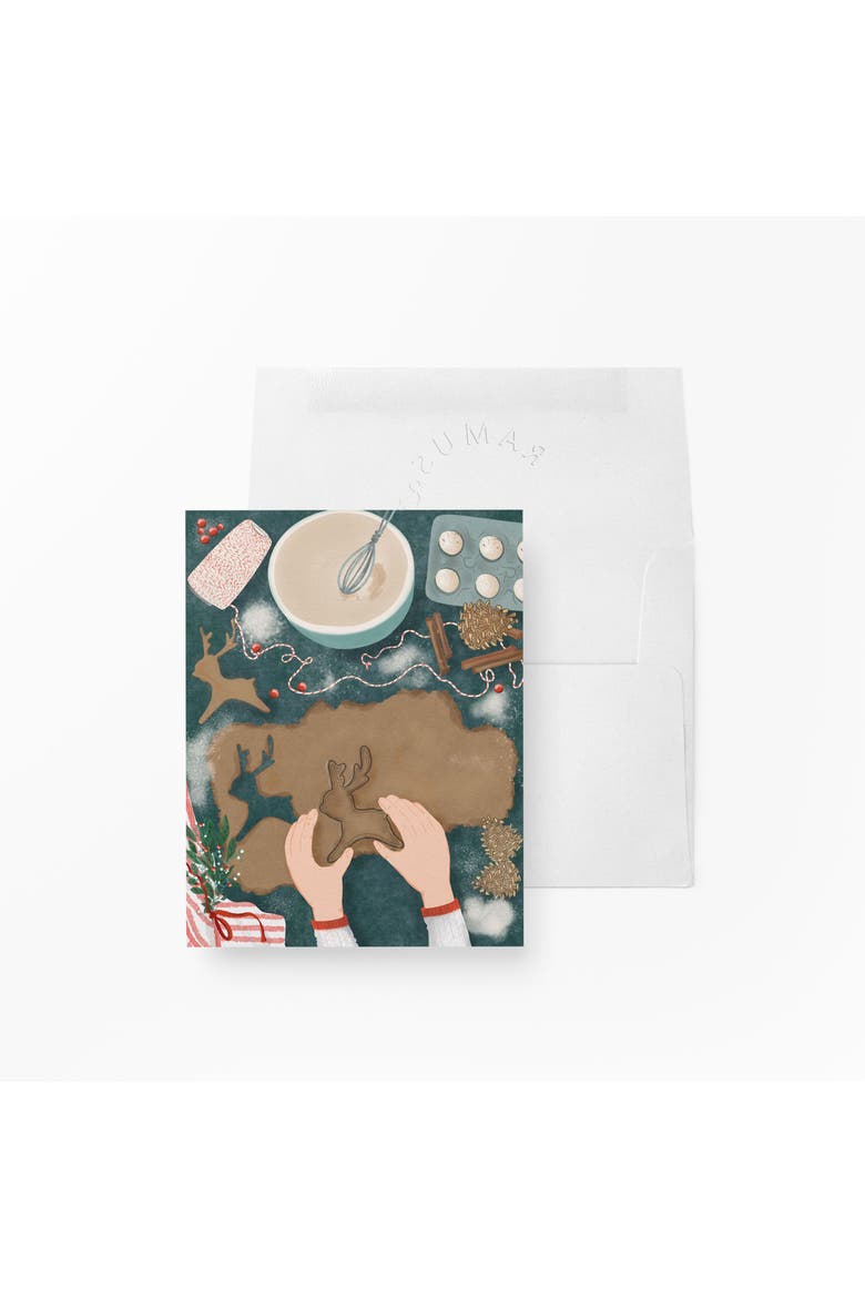 Holiday Winter Greeting Cards "Baking Season", Main, color, Multi-Pack