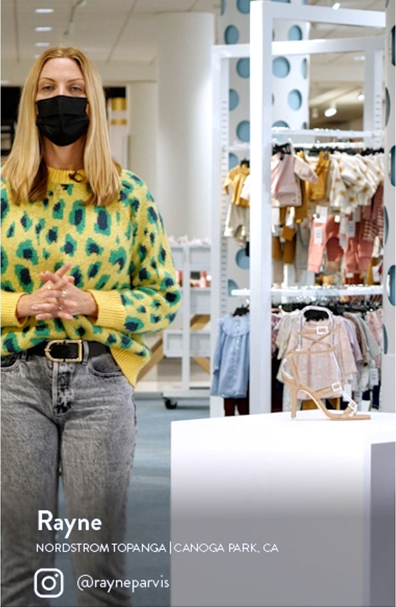 Livia Buckle Strap Sandal, sales video thumbnail