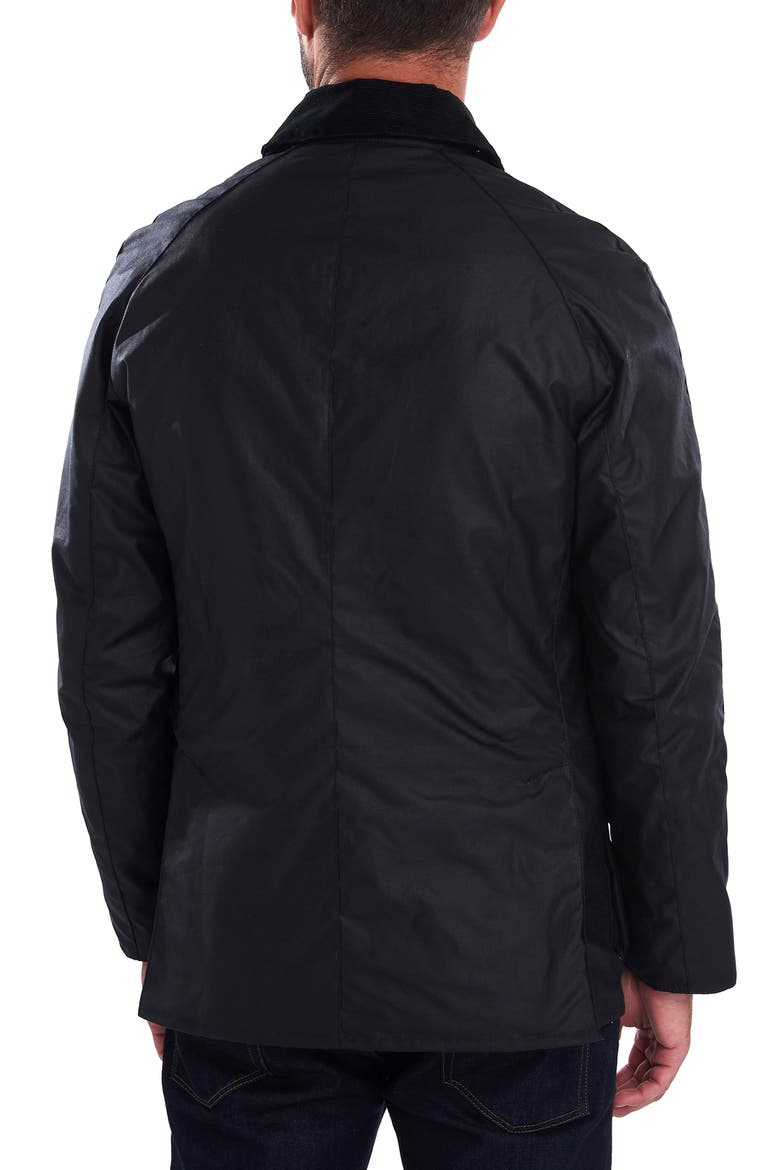 Ashby Waxed Cotton Jacket, Alternate, color, NAVY