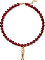 MacRae & Co. Paradise Found Fish Pendant Necklace