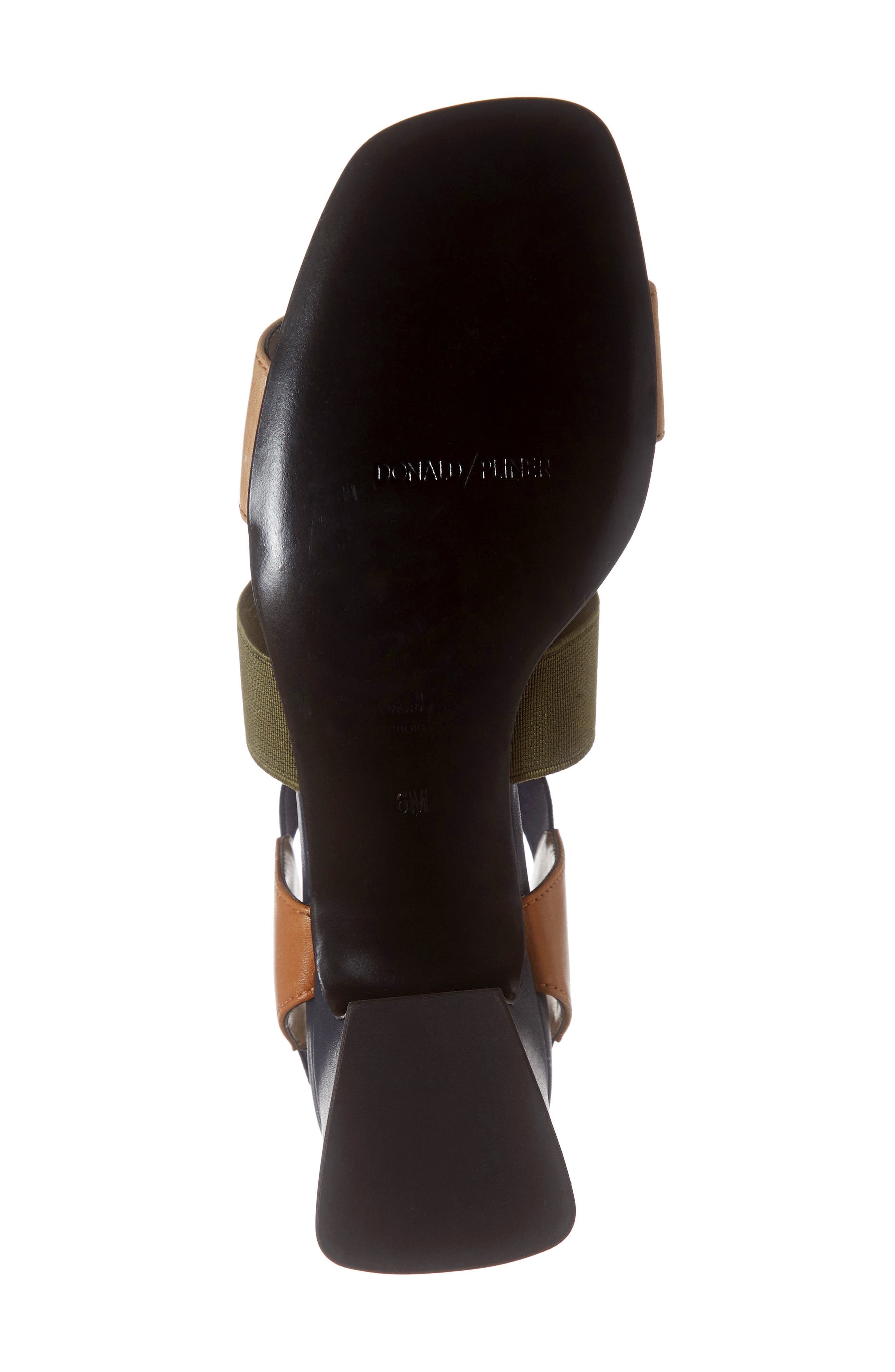 Britini Sandal, Alternate, color, NUDE LEATHER/ FABRIC