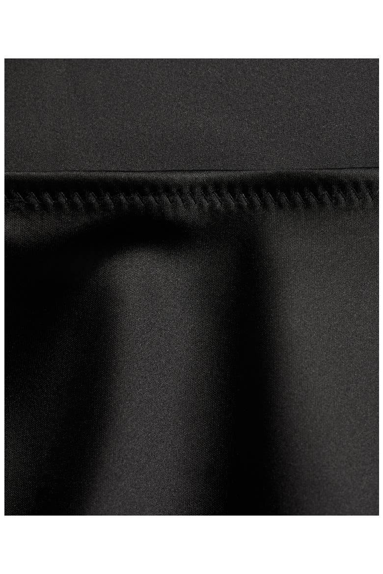 Mia Satin Maxi Skirt, Alternate, color, BLACK