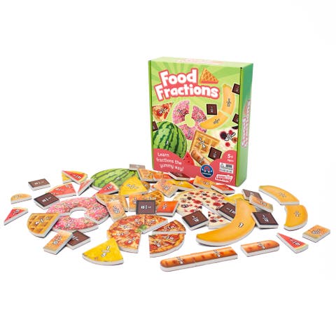 Food Fractions Learn Fractions The Yummy Way