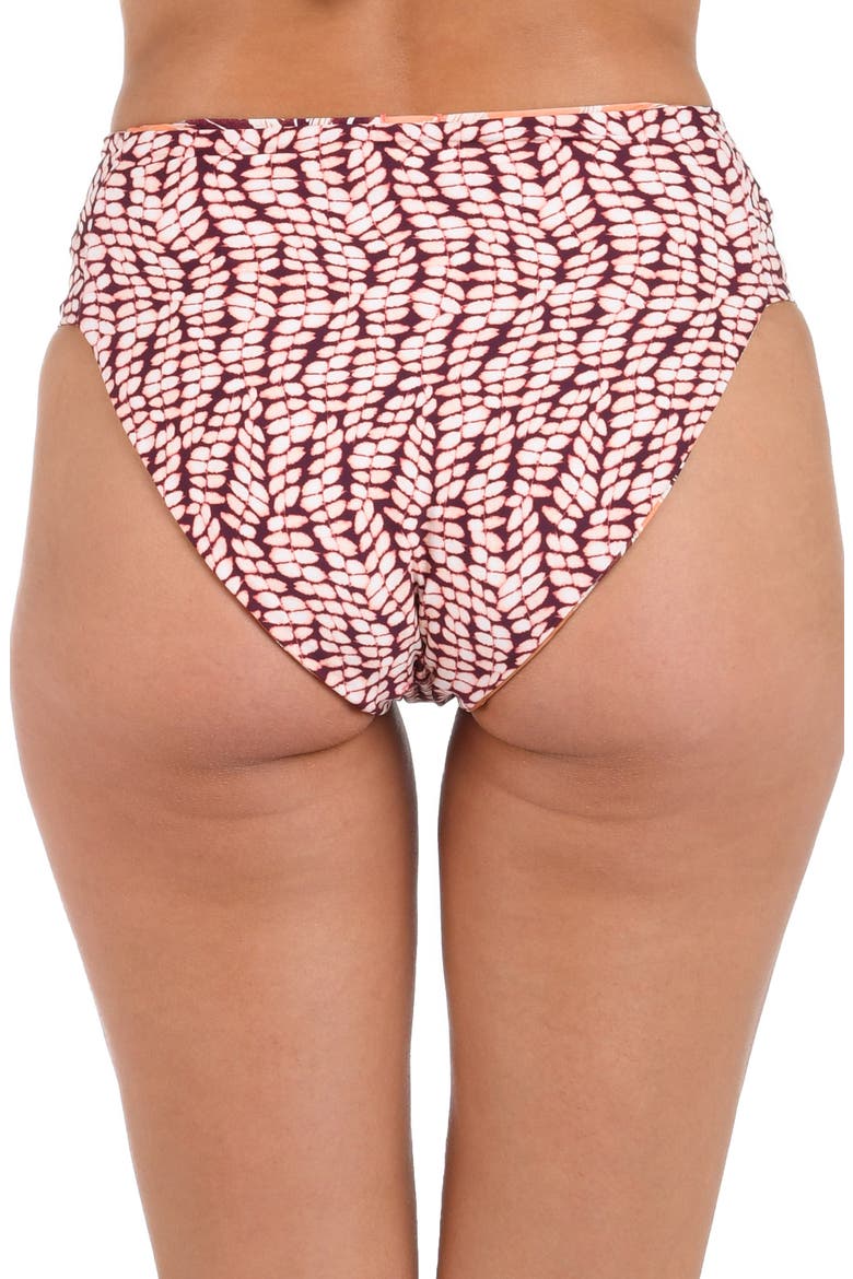 Sandy Cove Reversible Bikini Bottoms, Alternate, color, SIENNA
