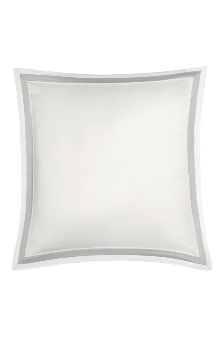 Ambrose Pillow Sham, Alternate, color, BONE/ SILVER