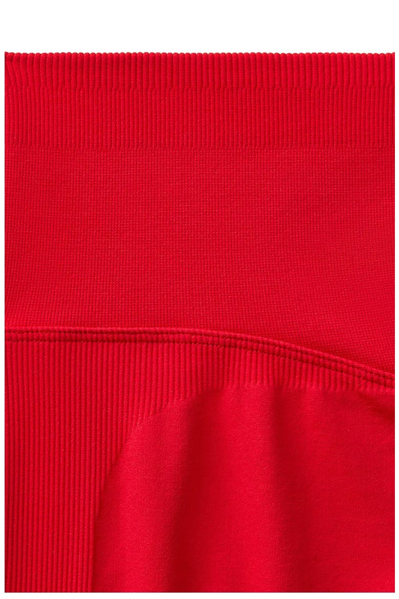 Seamless Scrunch High-Waisted Legging, Alternate, color, Heated Red