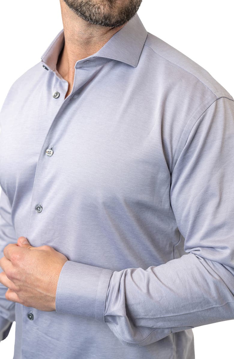 Maceoo Einstein Stone Egyptian Cotton Button-Up Shirt, Alternate, color, 