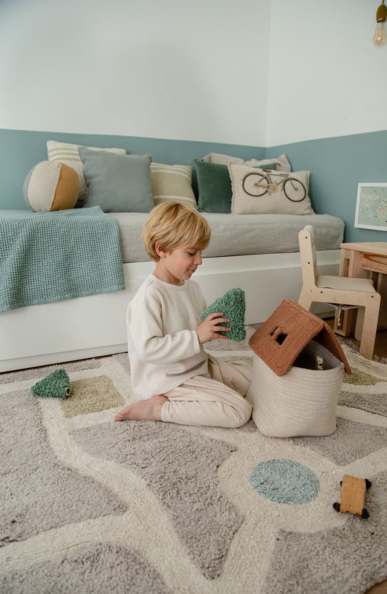 Lorena Canals Woven House Basket, Alternate, color, Natural Toffee