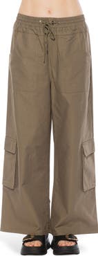 Alexia Admor Evren Drawstring Waist Cargo Pants