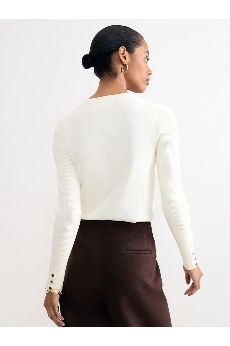 Larissa Layering Knit Sweater, Alternate, color, Ivory