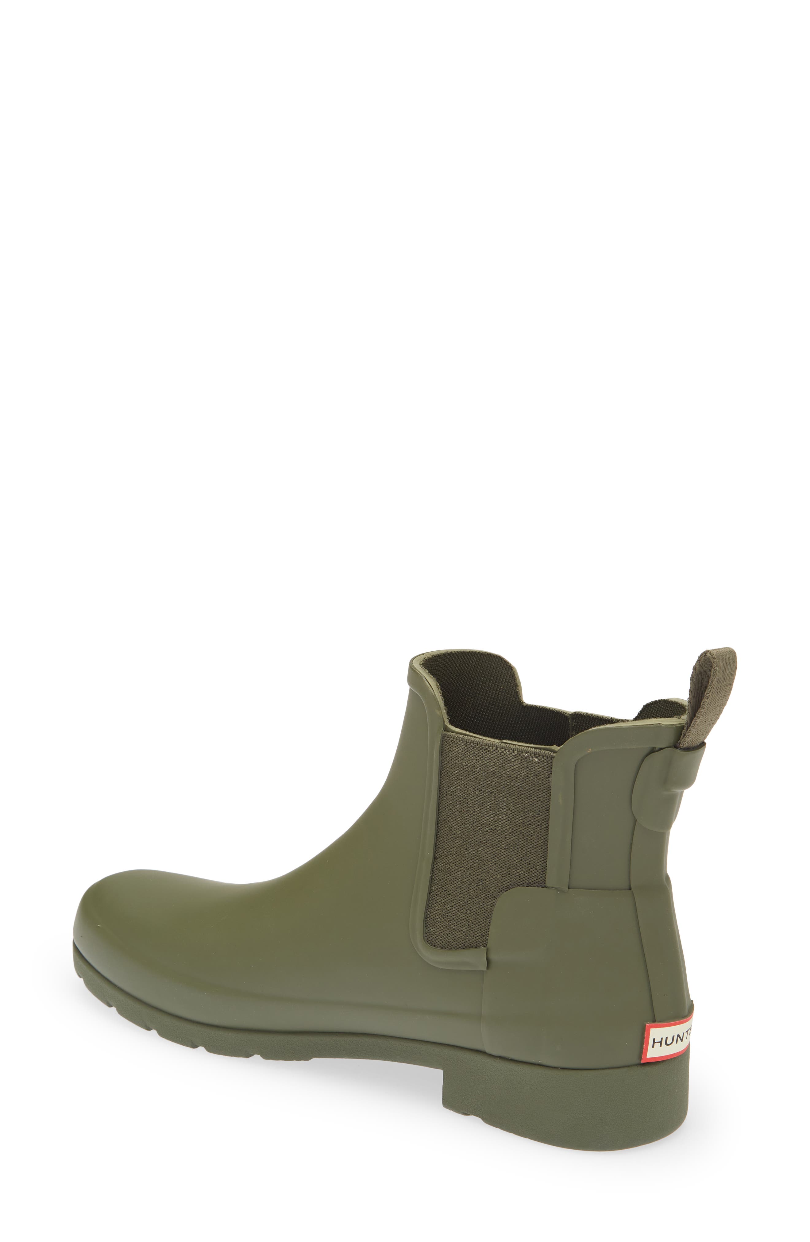 Refined Waterproof Chelsea Boot, Alternate, color, ISMARKEN OLIVE