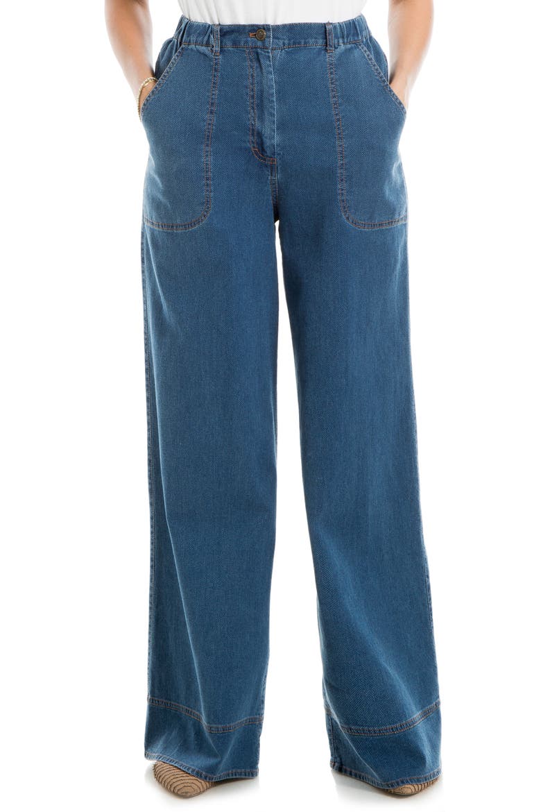 Wide Leg Jeans, Main, color, INDIGO