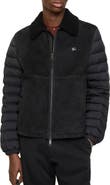 Burberry Shearling Nylon Puffer Jacket