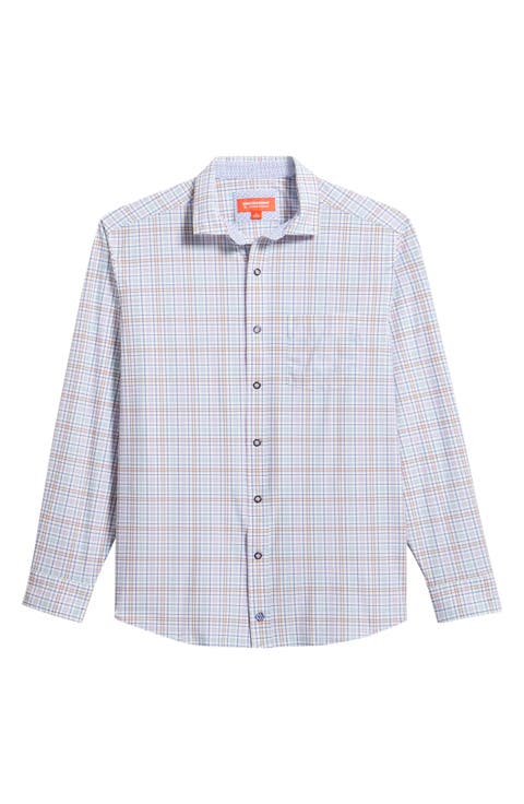 XC Motion Performance Knit Button-Up Shirt